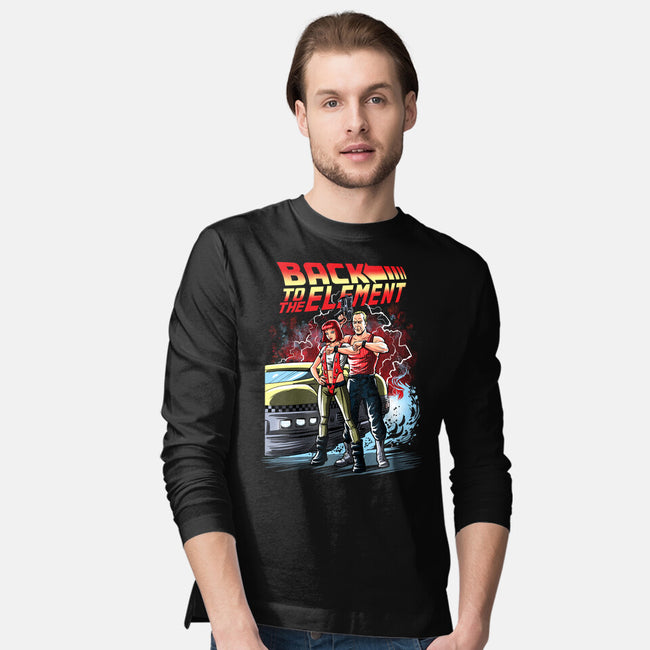 Back To The Element-Mens-Long Sleeved-Tee-zascanauta