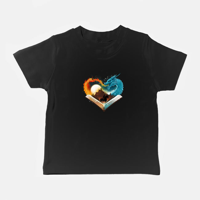 Book Of Brave Heart-Baby-Basic-Tee-dandingeroz