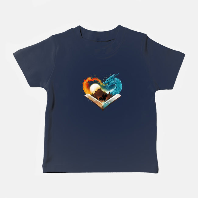 Book Of Brave Heart-Baby-Basic-Tee-dandingeroz
