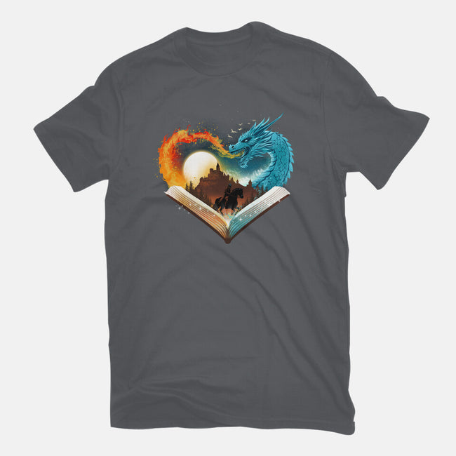 Book Of Brave Heart-Womens-Basic-Tee-dandingeroz