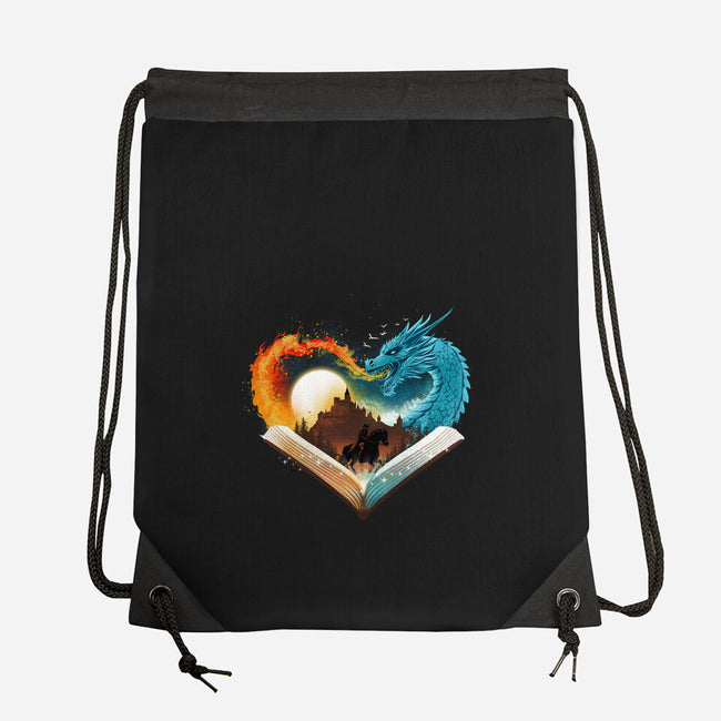 Book Of Brave Heart-None-Drawstring-Bag-dandingeroz