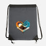 Book Of Brave Heart-None-Drawstring-Bag-dandingeroz