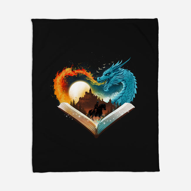 Book Of Brave Heart-None-Fleece-Blanket-dandingeroz