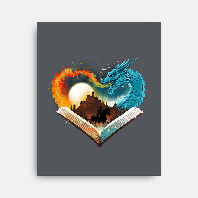 Book Of Brave Heart-None-Stretched-Canvas-dandingeroz
