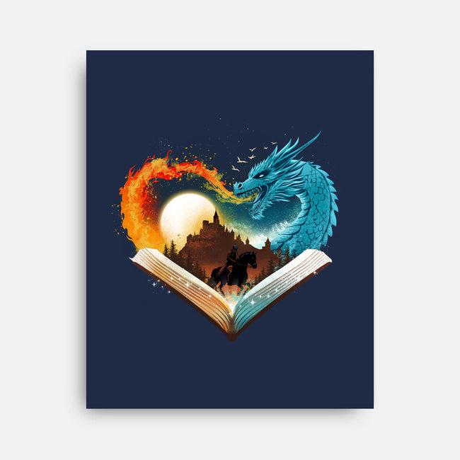 Book Of Brave Heart-None-Stretched-Canvas-dandingeroz
