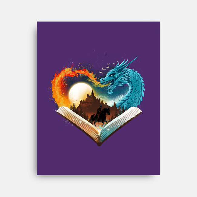 Book Of Brave Heart-None-Stretched-Canvas-dandingeroz