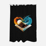 Book Of Brave Heart-None-Polyester-Shower Curtain-dandingeroz