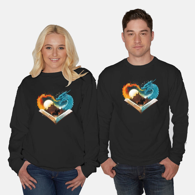 Book Of Brave Heart-Unisex-Crew Neck-Sweatshirt-dandingeroz