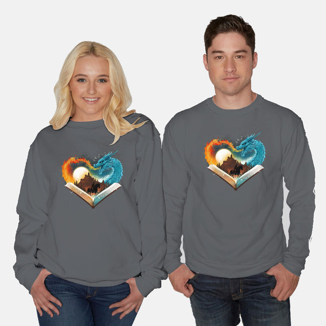 Book Of Brave Heart-Unisex-Crew Neck-Sweatshirt-dandingeroz