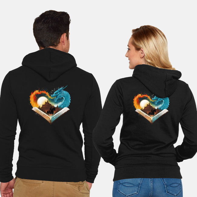Book Of Brave Heart-Unisex-Zip-Up-Sweatshirt-dandingeroz