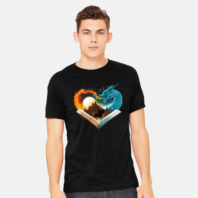 Book Of Brave Heart-Mens-Heavyweight-Tee-dandingeroz
