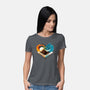 Book Of Brave Heart-Womens-Basic-Tee-dandingeroz