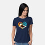 Book Of Brave Heart-Womens-Basic-Tee-dandingeroz