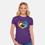 Book Of Brave Heart-Womens-Fitted-Tee-dandingeroz