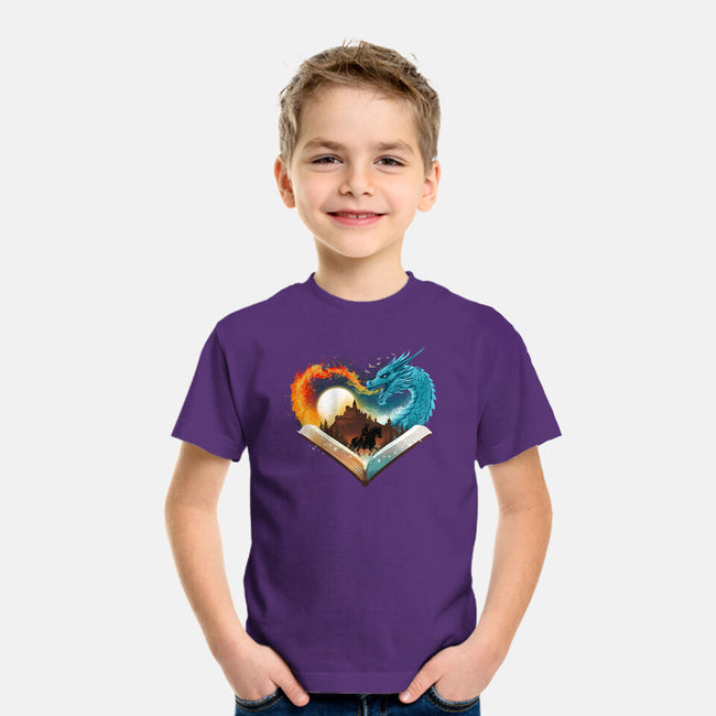 Book Of Brave Heart-Youth-Basic-Tee-dandingeroz