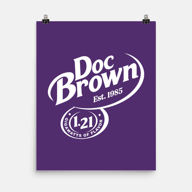 Back To The Flavor-None-Matte-Poster-retrodivision