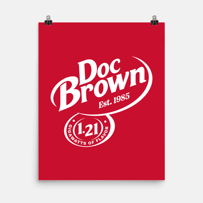 Back To The Flavor-None-Matte-Poster-retrodivision