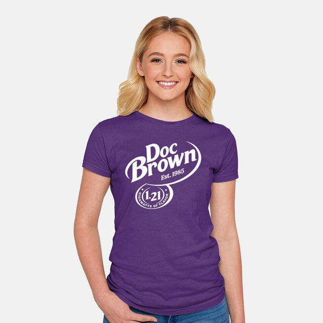 Back To The Flavor-Womens-Fitted-Tee-retrodivision