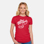 Back To The Flavor-Womens-Fitted-Tee-retrodivision