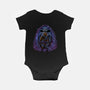 Battle For The Universe-Baby-Basic-Onesie-glitchygorilla