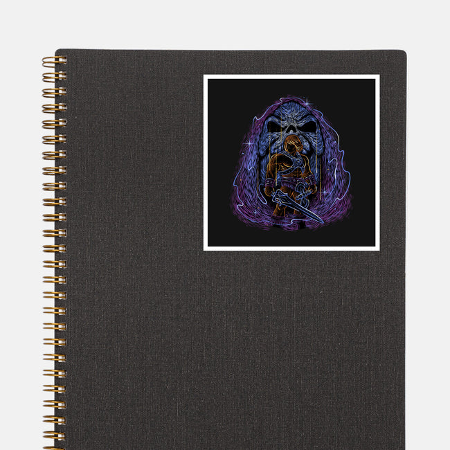 Battle For The Universe-None-Glossy-Sticker-glitchygorilla