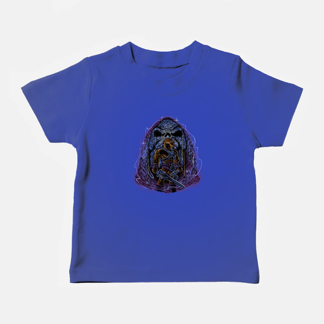 Battle For The Universe-Baby-Basic-Tee-glitchygorilla