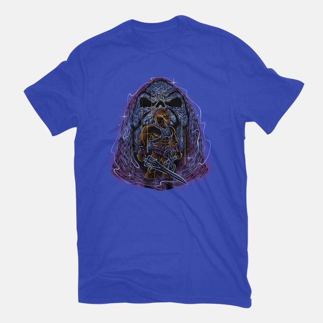 Battle For The Universe-Mens-Heavyweight-Tee-glitchygorilla