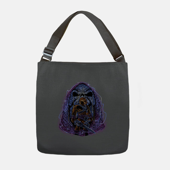 Battle For The Universe-None-Adjustable Tote-Bag-glitchygorilla