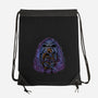 Battle For The Universe-None-Drawstring-Bag-glitchygorilla