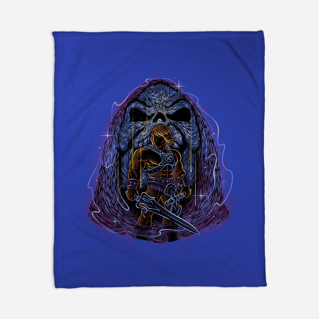 Battle For The Universe-None-Fleece-Blanket-glitchygorilla