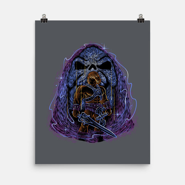 Battle For The Universe-None-Matte-Poster-glitchygorilla