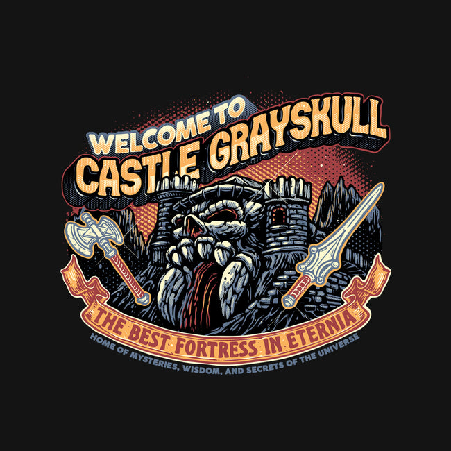 Welcome To The Castle-None-Polyester-Shower Curtain-glitchygorilla