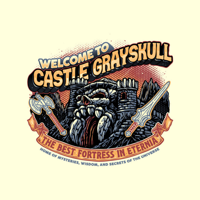 Welcome To The Castle-None-Polyester-Shower Curtain-glitchygorilla