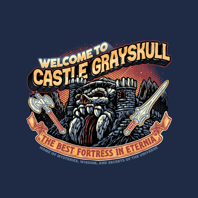 Welcome To The Castle-None-Polyester-Shower Curtain-glitchygorilla