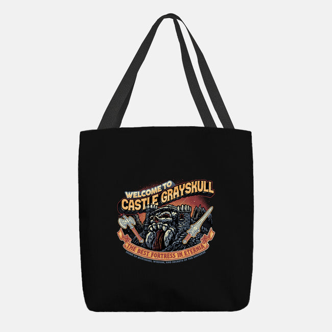 Welcome To The Castle-None-Basic Tote-Bag-glitchygorilla