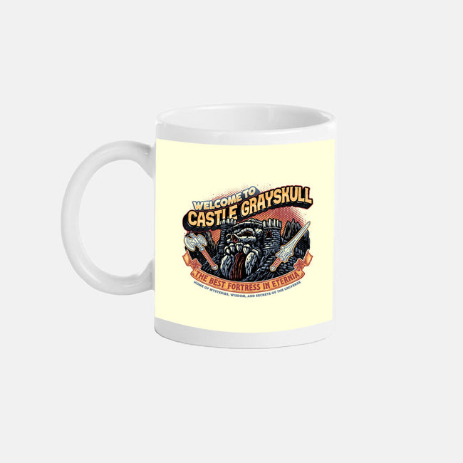 Welcome To The Castle-None-Mug-Drinkware-glitchygorilla