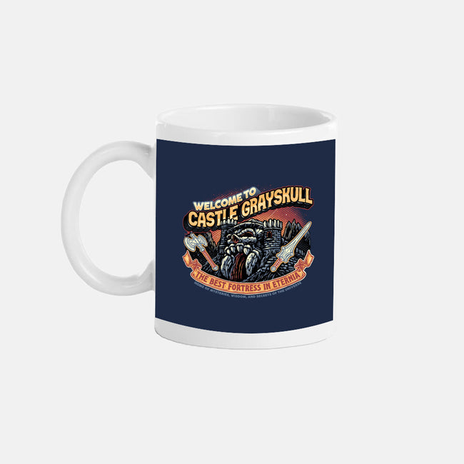 Welcome To The Castle-None-Mug-Drinkware-glitchygorilla
