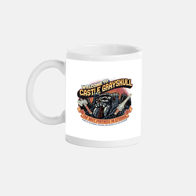 Welcome To The Castle-None-Mug-Drinkware-glitchygorilla