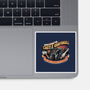 Welcome To The Castle-None-Glossy-Sticker-glitchygorilla
