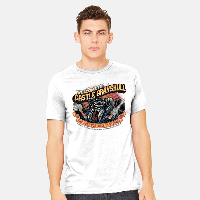 Welcome To The Castle-Mens-Heavyweight-Tee-glitchygorilla