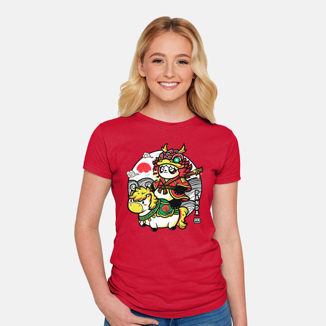 Horse Year-Womens-Fitted-Tee-krisren28