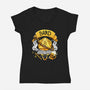 Keeper Of Tales And Tunes-Womens-V-Neck-Tee-Vallina84