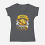 Keeper Of Tales And Tunes-Womens-V-Neck-Tee-Vallina84