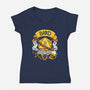Keeper Of Tales And Tunes-Womens-V-Neck-Tee-Vallina84