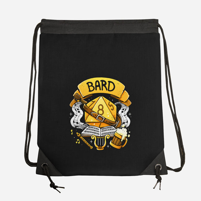 Keeper Of Tales And Tunes-None-Drawstring-Bag-Vallina84