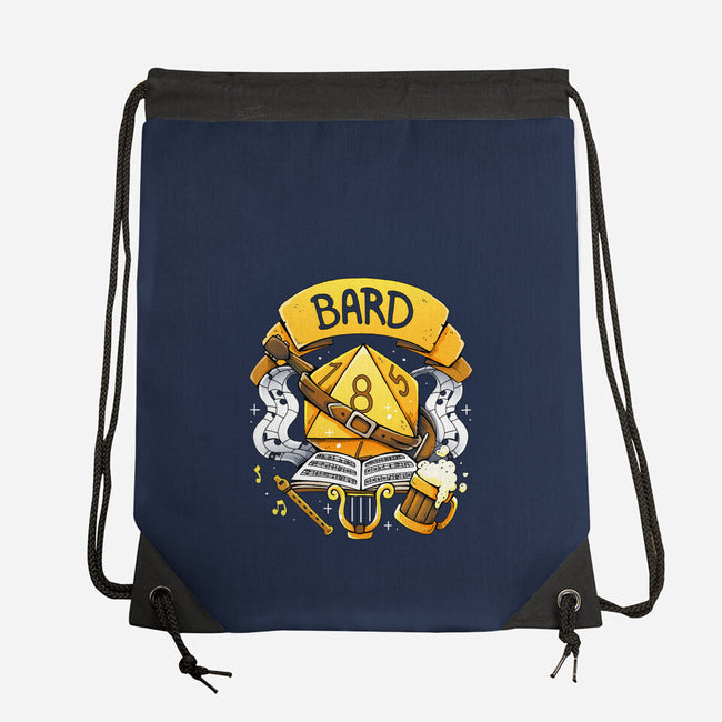 Keeper Of Tales And Tunes-None-Drawstring-Bag-Vallina84