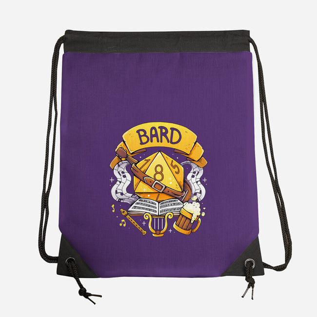 Keeper Of Tales And Tunes-None-Drawstring-Bag-Vallina84