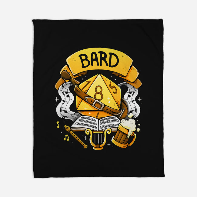 Keeper Of Tales And Tunes-None-Fleece-Blanket-Vallina84