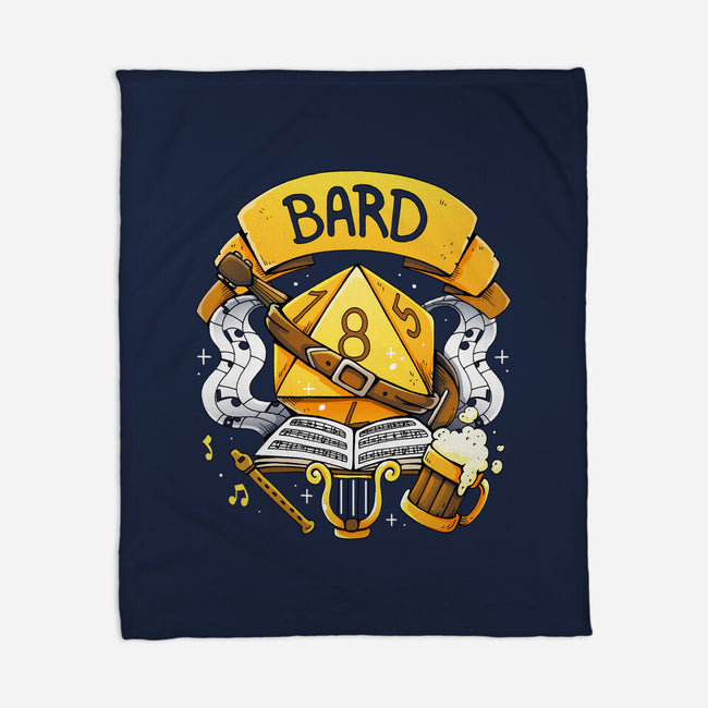 Keeper Of Tales And Tunes-None-Fleece-Blanket-Vallina84