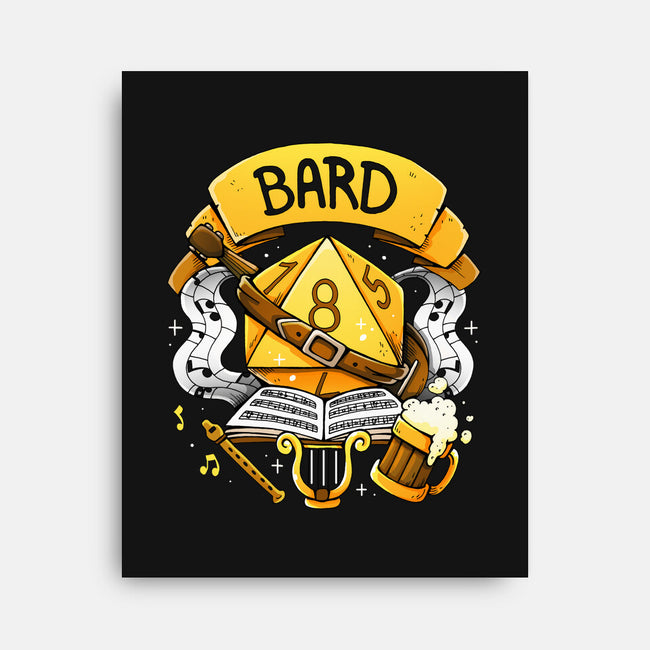 Keeper Of Tales And Tunes-None-Stretched-Canvas-Vallina84